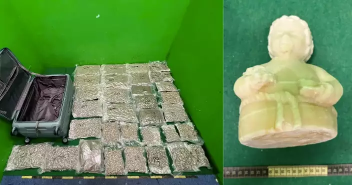 Hong Kong Customs Seizes 3.4 kg Suspected Cocaine and 16 kg Suspected Cannabis Buds, Arrests Two Women at Airport