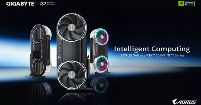 GIGABYTE Launches 40th Anniversary AORUS GeForce RTX™ 50 INFINITY Series Graphics Cards at COMPUTEX 2026