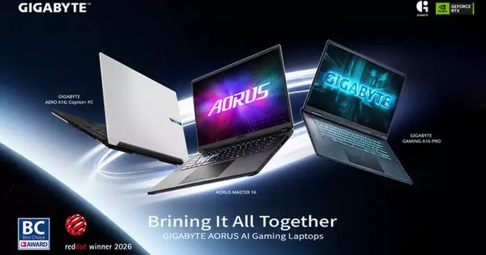 GIGABYTE Unveils Award-Winning AI Gaming Laptops and Revolutionary GiMATE Updates at COMPUTEX 2026