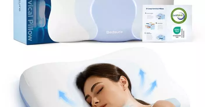 Bedsure Introduces the OLoop Cervical Pillow: Two Sides. One Perfect Night’s Sleep.