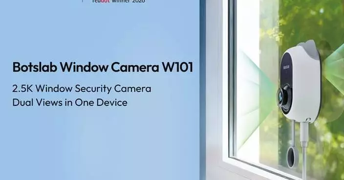 Botslab Launches W101: First Dual Indoor &amp; Outdoor Window Camera