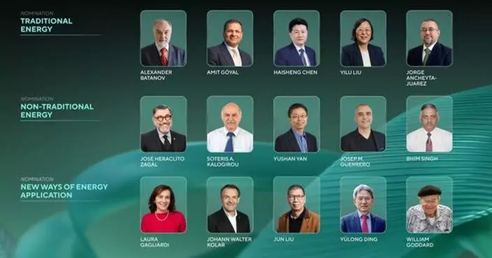 The 2026 Global Energy Prize shortlist released