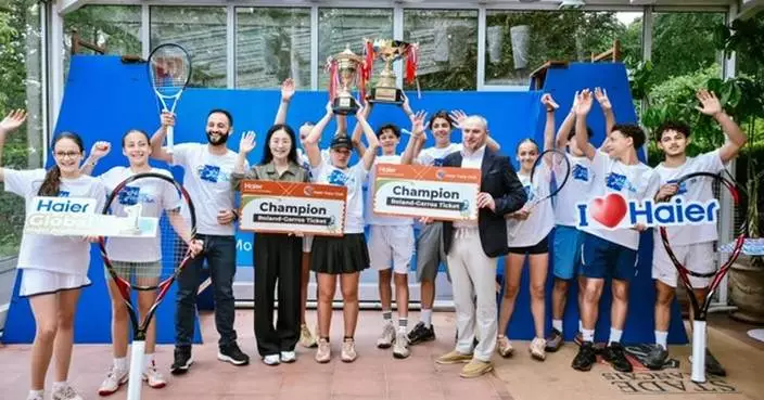 Haier Brings Youth Tennis and Fan Engagement to Roland-Garros 2026 with Clay Court Open and Fans Club Event