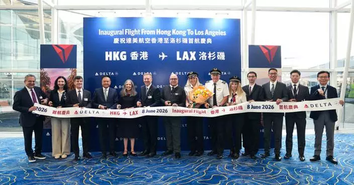 Delta Marks Inaugural Hong Kong-Los Angeles Flights