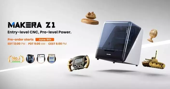 Makera Z1 Now Available for Global Pre-Order, Bringing Entry-Level CNC with Pro-Level Power