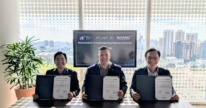 ATLANT 3D, A*STAR IMRE and NAMIC Sign MoU to Advance AI-Driven Materials Discovery in Singapore
