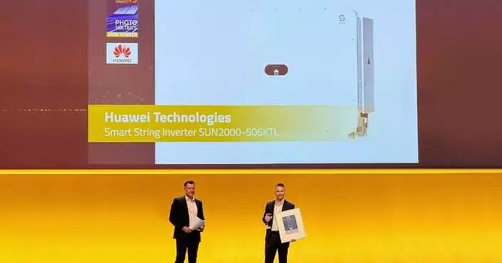 Huawei's 506   kW Smart String Inverter Won the Smarter E AWARD at Intersolar Europe 2026