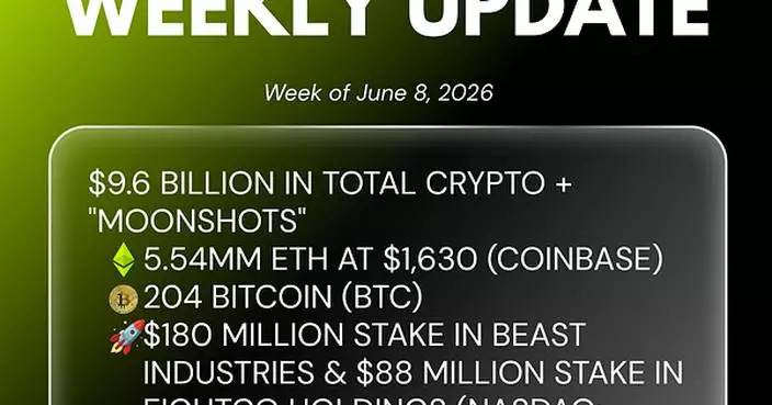 Bitmine Immersion Technologies (BMNR) Announces ETH Holdings Reach 5.54 Million Tokens, and Total Crypto and Total Cash Holdings of $9.6 Billion