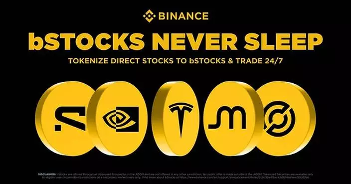 Binance Exchange Launches bStocks Tokenized Securities: 1:1 Backing and 24/7 Trading