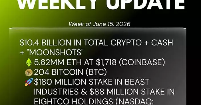 Bitmine Immersion Technologies (BMNR) Announces ETH Holdings Reach 5.62 Million Tokens, and Total Crypto and Total Cash Holdings of $10.4 Billion