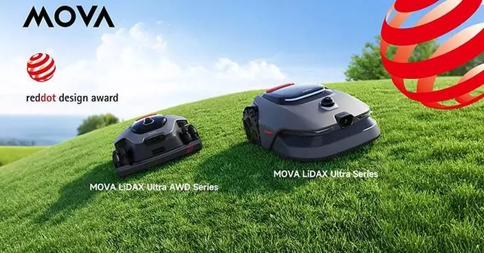 MOVA Claims 2026 Red Dot Design Award for Smart Robotic Lawn Mower Innovation