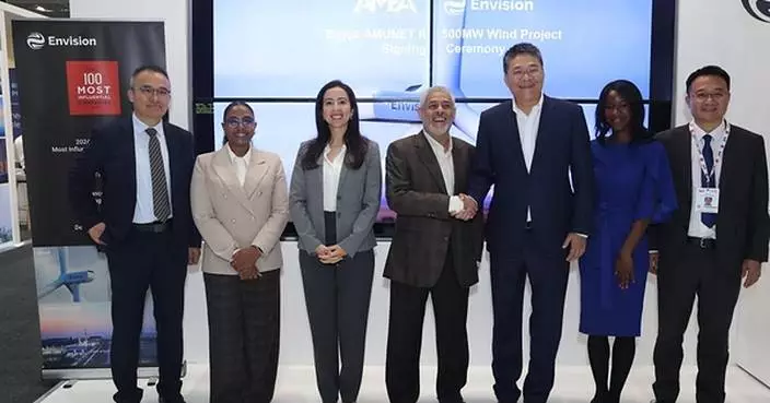 Envision Energy and AMEA Power Sign Agreement for Egypt's Amunet II 500MW Wind Project, Bringing Total Wind Portfolio in Egypt to 1GW