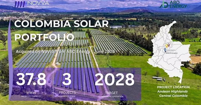 NOVVA Group acquires Colombian solar portfolio from ABO Energy, strengthening Latin American platform