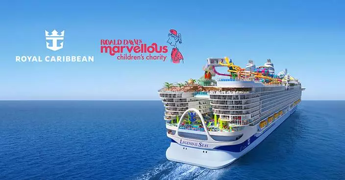 ROYAL CARIBBEAN PARTNERS WITH ROALD DAHL'S MARVELLOUS CHILDREN'S CHARITY AHEAD OF "CHARLIE AND THE CHOCOLATE FACTORY" DEBUT ON LEGEND OF THE SEAS