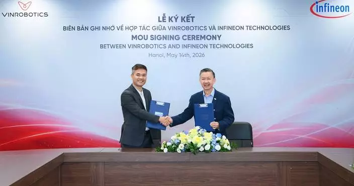 Vinrobotics Partners with Infineon to Advance Core Technologies For Next-Generation Robotics