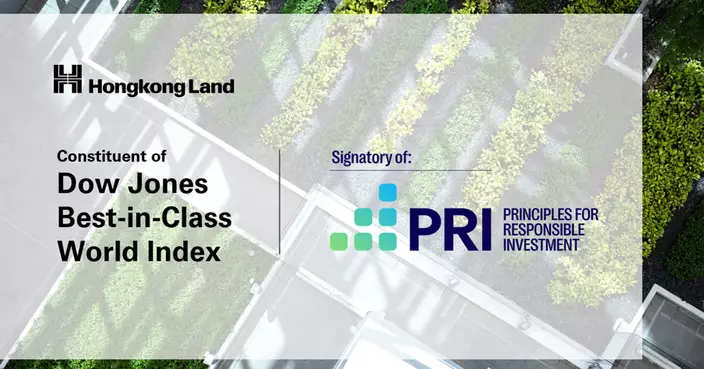Hongkong Land Recognised as Global Leader in Sustainability Industry Rankings