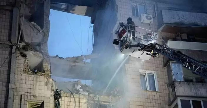 Russian missile and drone attack on Ukraine's capital kills at least 3