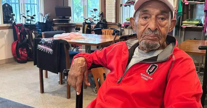 103-year-old Omaha man discovers passion for golf late in life, still chases birdies and beats pals