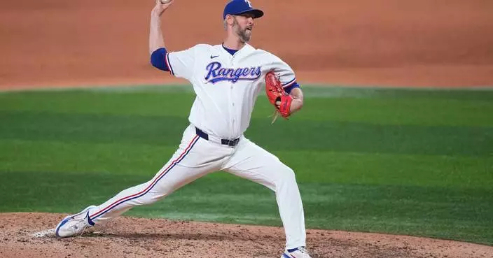 Texas Rangers place RHP Chris Martin on 15-day IL with shoulder injury