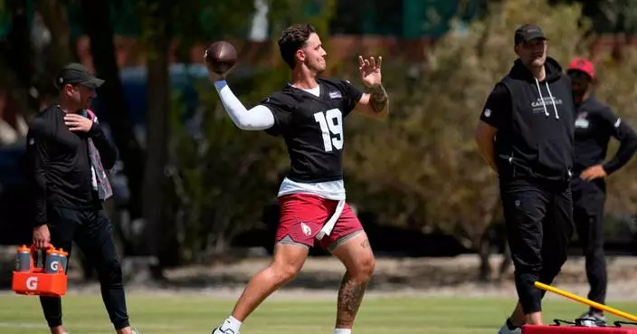Cardinals sign QB Carson Beck to rookie deal as they prepare to open training camp