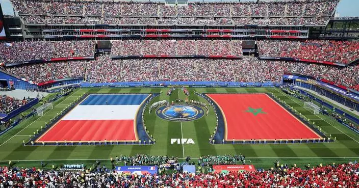 World Cup quarterfinals kick off with France vs Morocco, in photos