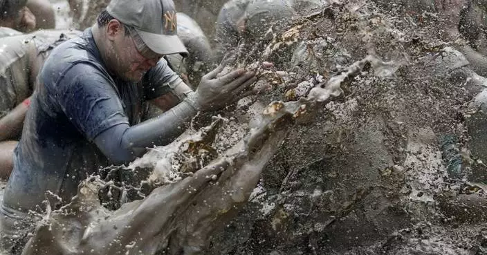 Annual mud festival opens in South Korea's coastal city of Boryeong, in photos