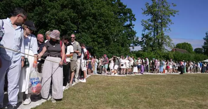 In Wimbledon's famous queue, fans keep tradition alive by waiting hours for tickets