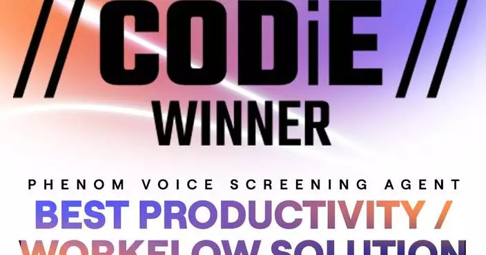 Phenom Voice Screening Agent Earns 2026 CODiE Award for Best Productivity / Workflow Solution