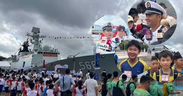 Awe and Pride on Deck: Hong Kong Students Explore Naval Ships, Feel the Nation’s Might