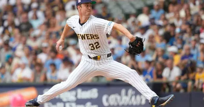 Jacob Misiorowski sets Brewers franchise record by starting game with 7 straight strikeouts