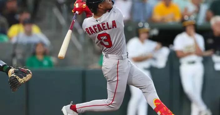 Ceddanne Rafaela's grand slam sends Red Sox past A's 4-2 for 18th victory in 20 games