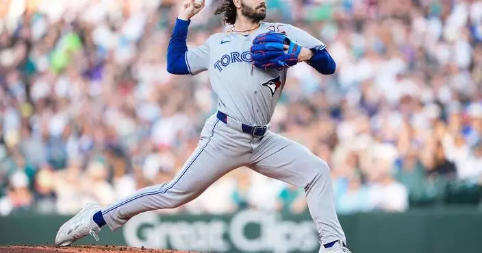 Dylan Cease strikes out 9 in 7 innings as Blue Jays blank Mariners 2-0 in ALCS rematch