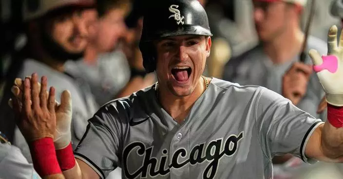 Montgomery homers to break tie, White Sox beat Guardians 3-1 to retake AL Central lead