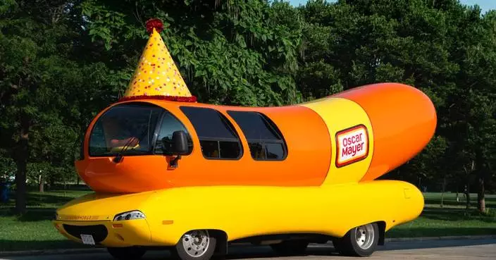 Celebrating 90 Years on the Hot Dog Highways, the Oscar Mayer Wienermobile Serves Up a Delicious Birthday Surprise
