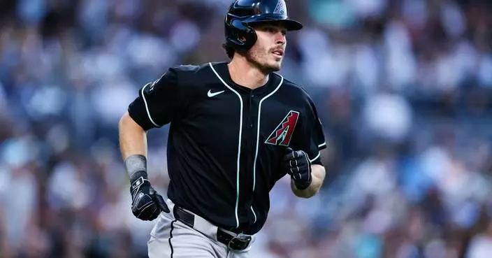Arizona's Kepler hits 3-run homer, his first since returning from 80-game suspension