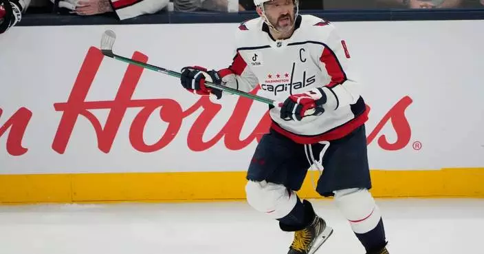 Alex Ovechkin returning for a 22nd NHL season after re-signing with the Capitals