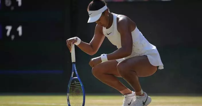 Naomi Osaka laments sore feet and 'getting old' after Wimbledon quarterfinal loss