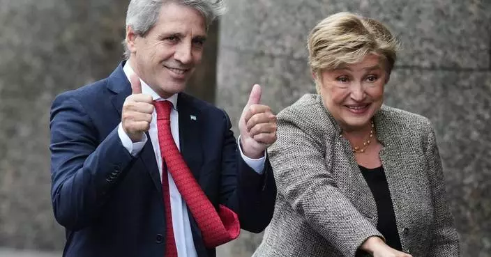 IMF chief says Argentina is better positioned to meet debt obligations under Milei