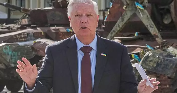 Lindsey Graham draws tributes for his support of Ukraine, trans-Atlantic ties and Israel