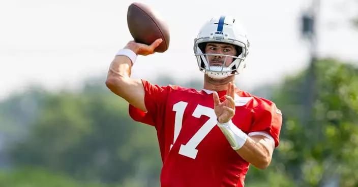 Daniel Jones checks off one goal by returning to full practice work as the Colts open training camp