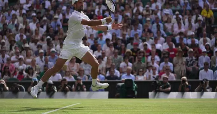 Djokovic breaks Federer's Wimbledon record with 106th match win to reach quarterfinals