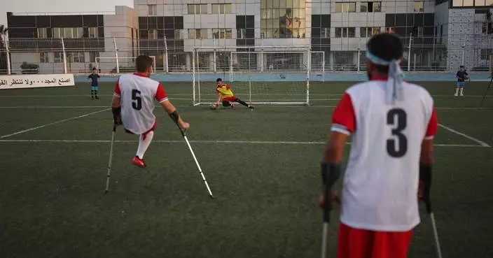 Syria’s first disability football tournament takes the field, in photos