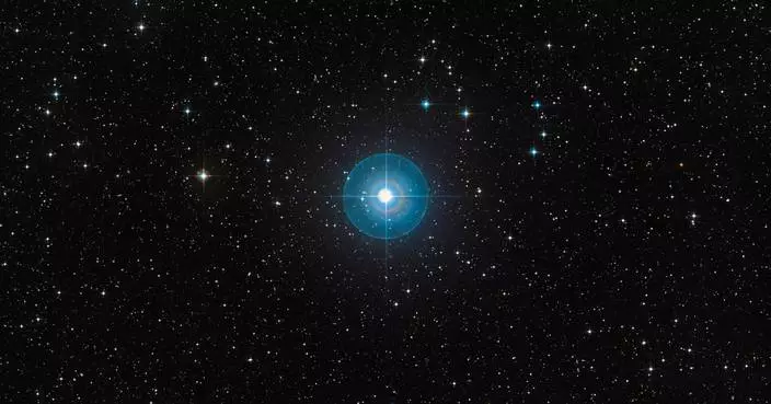 Faint new planet is revealed around a young star after a decade in hiding
