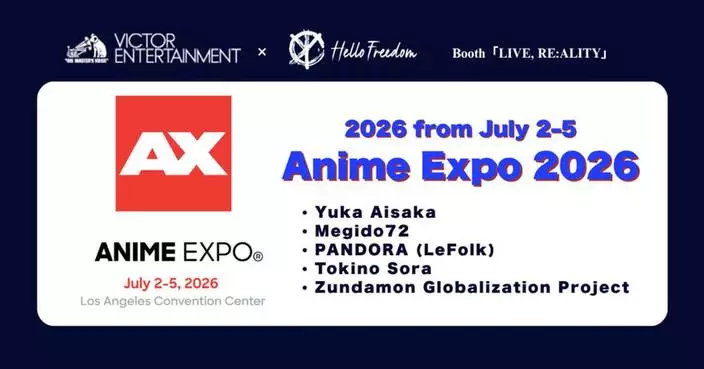 Hello Freedom Booth "LIVE, RE:ALITY" to Exhibit at Anime Expo 2026 from July 2–5