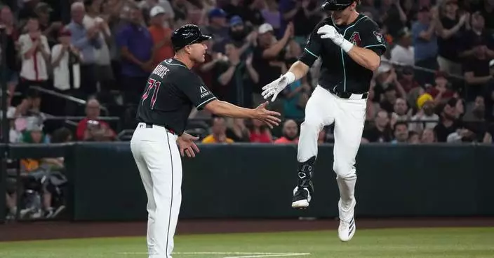 Vargas hits winning single in 10th as Diamondbacks rally to beat A's 6-5 after blowing lead in 9th