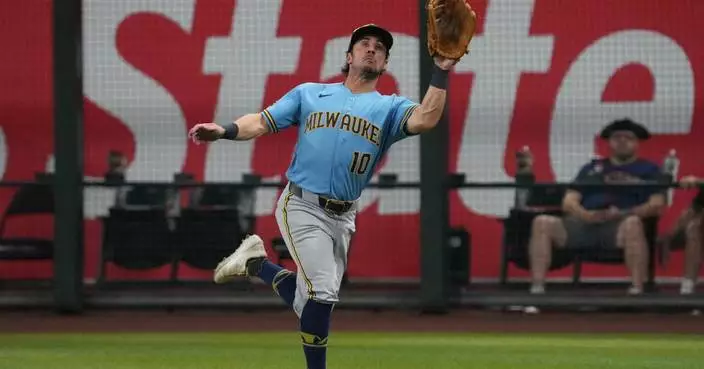 Chourio's scratch hit in 11th breaks tie, Brewers top Diamondbacks 7-4