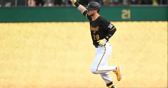 Pirates' Ryan O'Hearn sets club record with 10 RBIs during 3-homer night vs. Braves