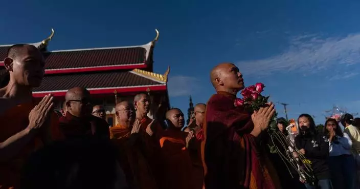 How a 2,300-mile Walk for Peace thrust a Texas monk and his rescue dog into the spotlight