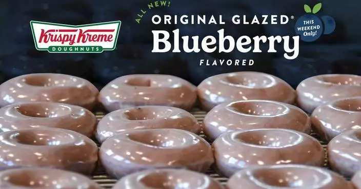 KRISPY KREME® Celebrates the Sweetest Days of Summer with New Original Glazed® Blueberry Flavored Doughnut