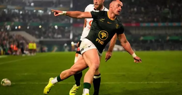 Springboks crush Wales 43-0 and stay unbeaten in Nations Championship